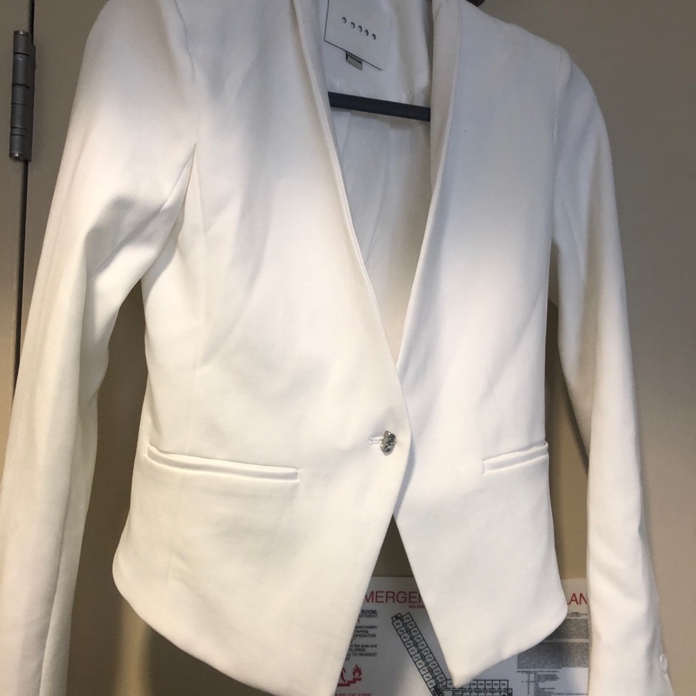 White Blazer Coat